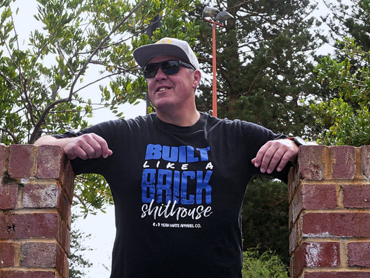 Built Like a Brick Shithouse Tee - Black