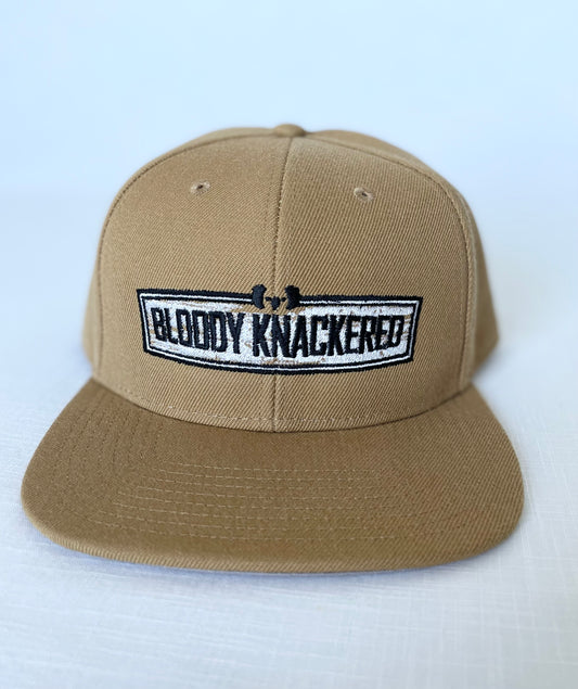 Bloody Knackered Snapback - Beach Snapback