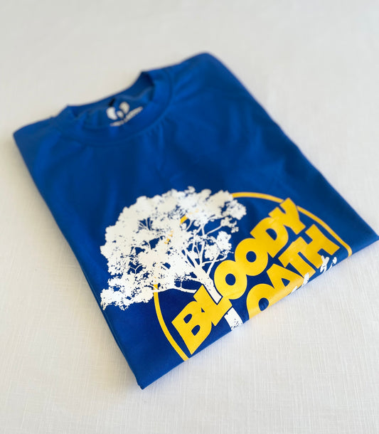 Bloody Oath Mate Tee - Ocean